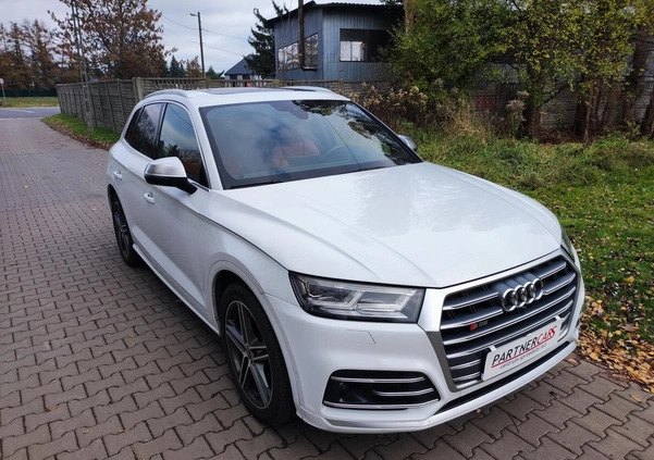 Audi SQ5 cena 176000 przebieg: 80500, rok produkcji 2019 z Strzegom małe 466